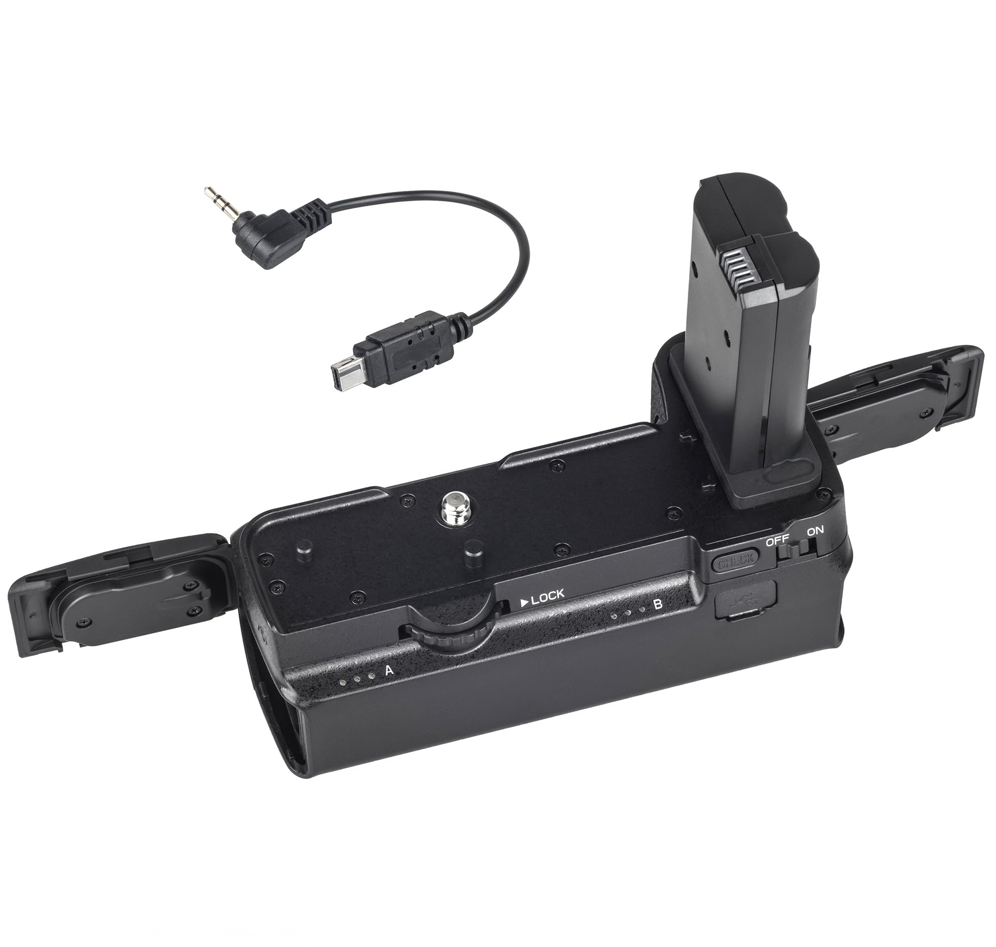 ayex Batteriegriff Kompatibel mit Nikon Z5 Z6 Z6II Z7 Z7II wie MB-N10 inkl. 2X EN-EL15B Akkus