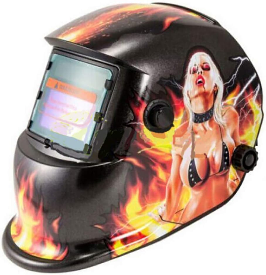 casco per saldatura con ampie tonalità