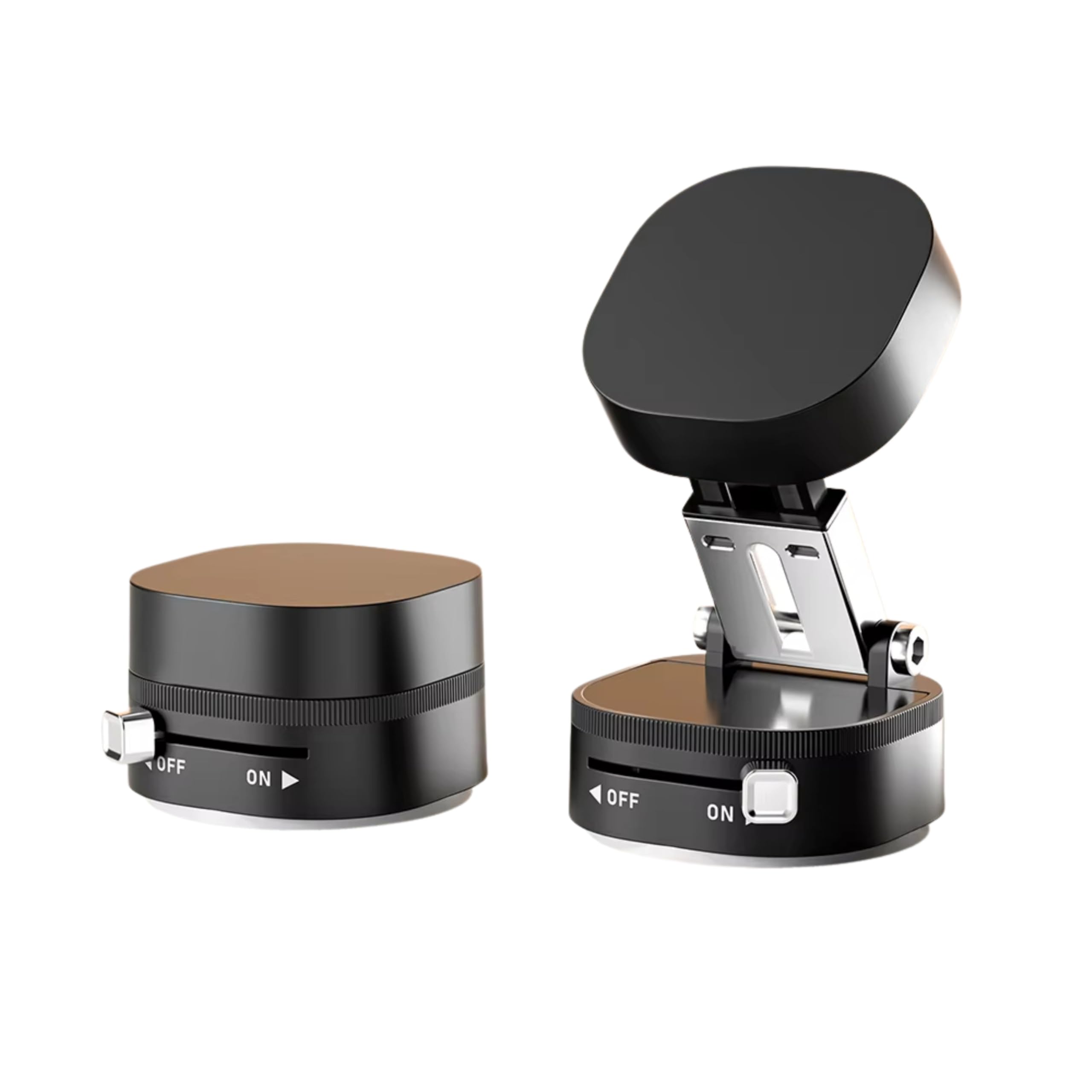 Shopsphère DISTRIBUTION Padel 360 | Padel Video Support | 360° Rotation |Tennis | Squash | Easy Installation (Black Square)