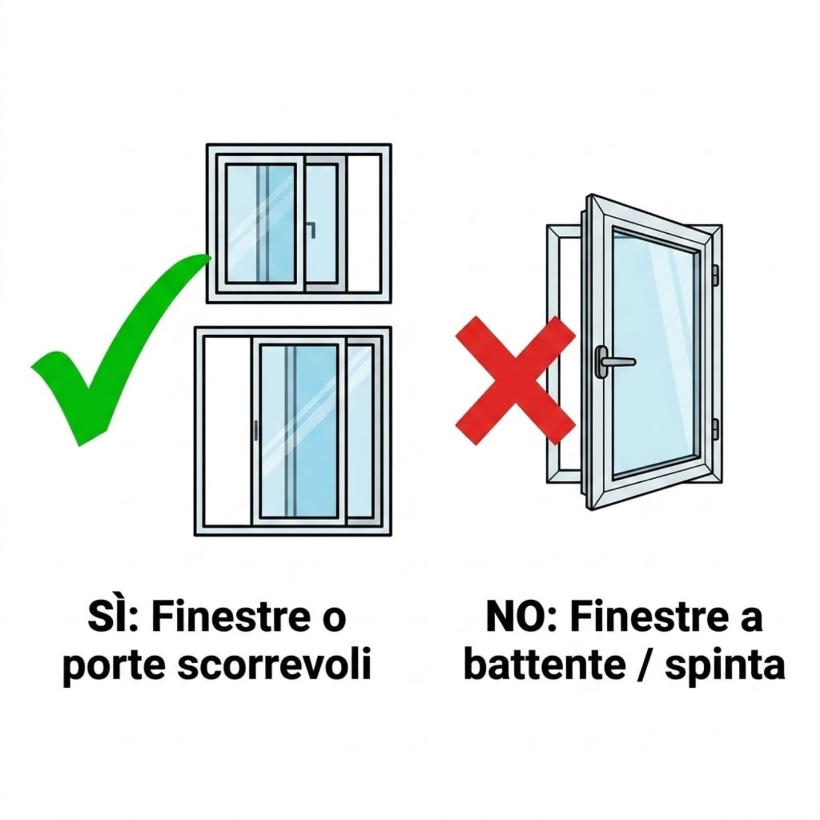 Kit Finestra Condizionatore Portatile Universale, 4 Pannelli (10x43 cm) Regolabile Fino a 140 cm, Adattatore per Finestre e Porte Scorrevoli, Guarnizione Sigillante Senza Fori per Isolamento Termico