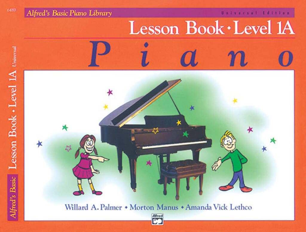 Alfred's Basic Piano Course Lesson Level 1A with CD: Universal Edition (Alfred's Basic Piano Library)