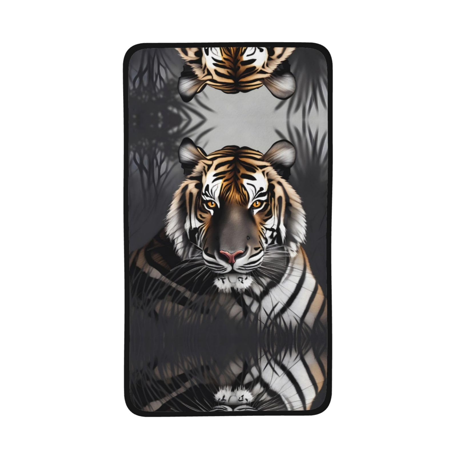 WZYCWB Tiger at Rest Printed Quick-Drying Towel - 16x28 inch Absorbent Sports Towel, Suitable for Travel, Gym, Outdoor Camping, etc.