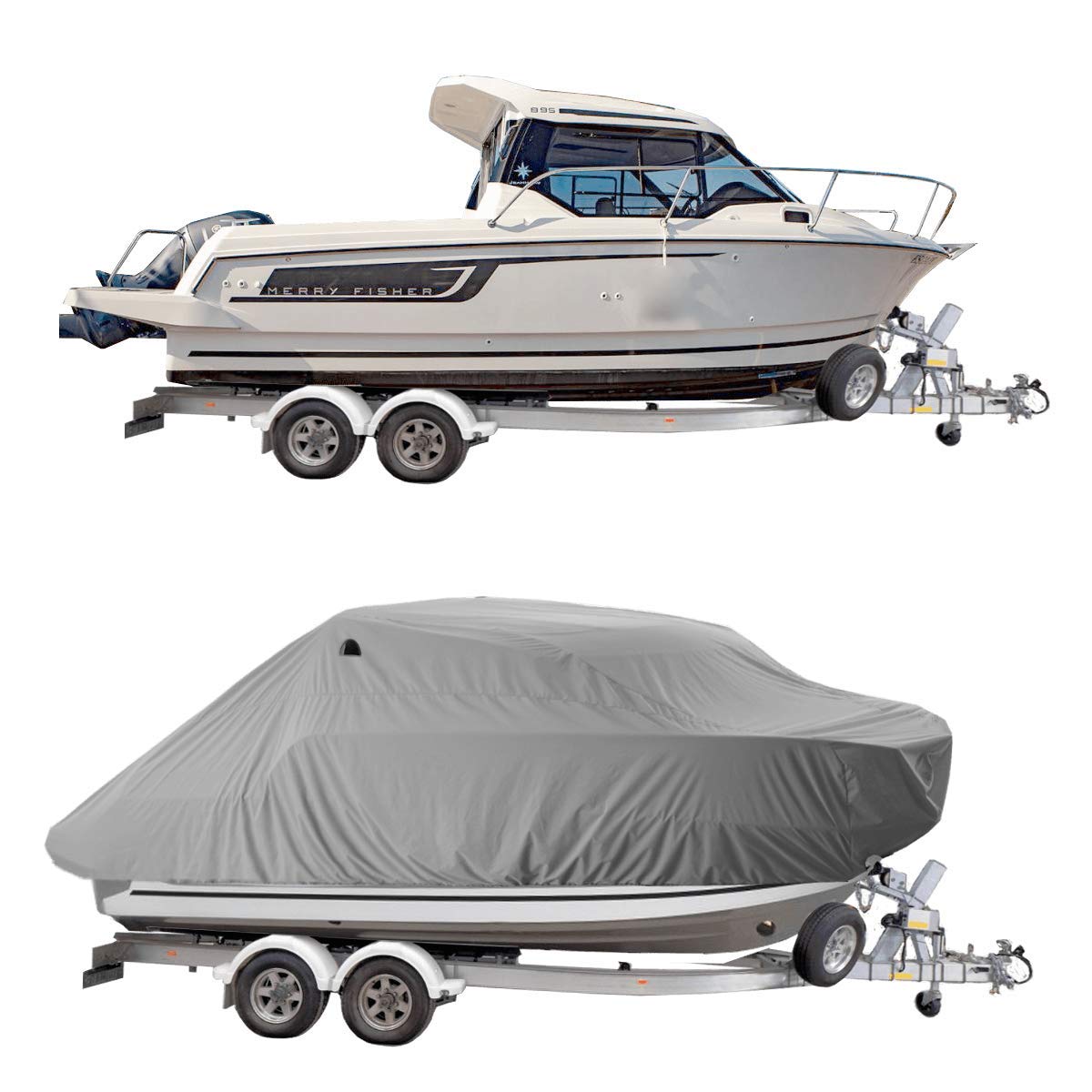 Oceansouth Abdeckung für Jeanneau Merry Fisher 895