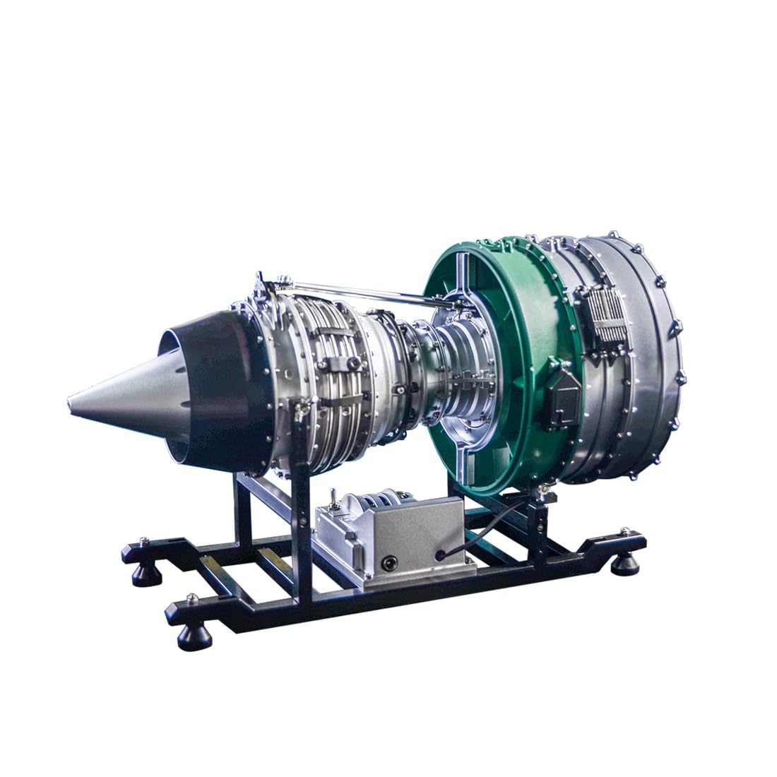 Kit motore a combustione interna 1/10, doppio rotore, assiale, turbofan, modellino aereo, motore per aeromobili, 1000 pezzi, regalo fai da te per Natale 2024