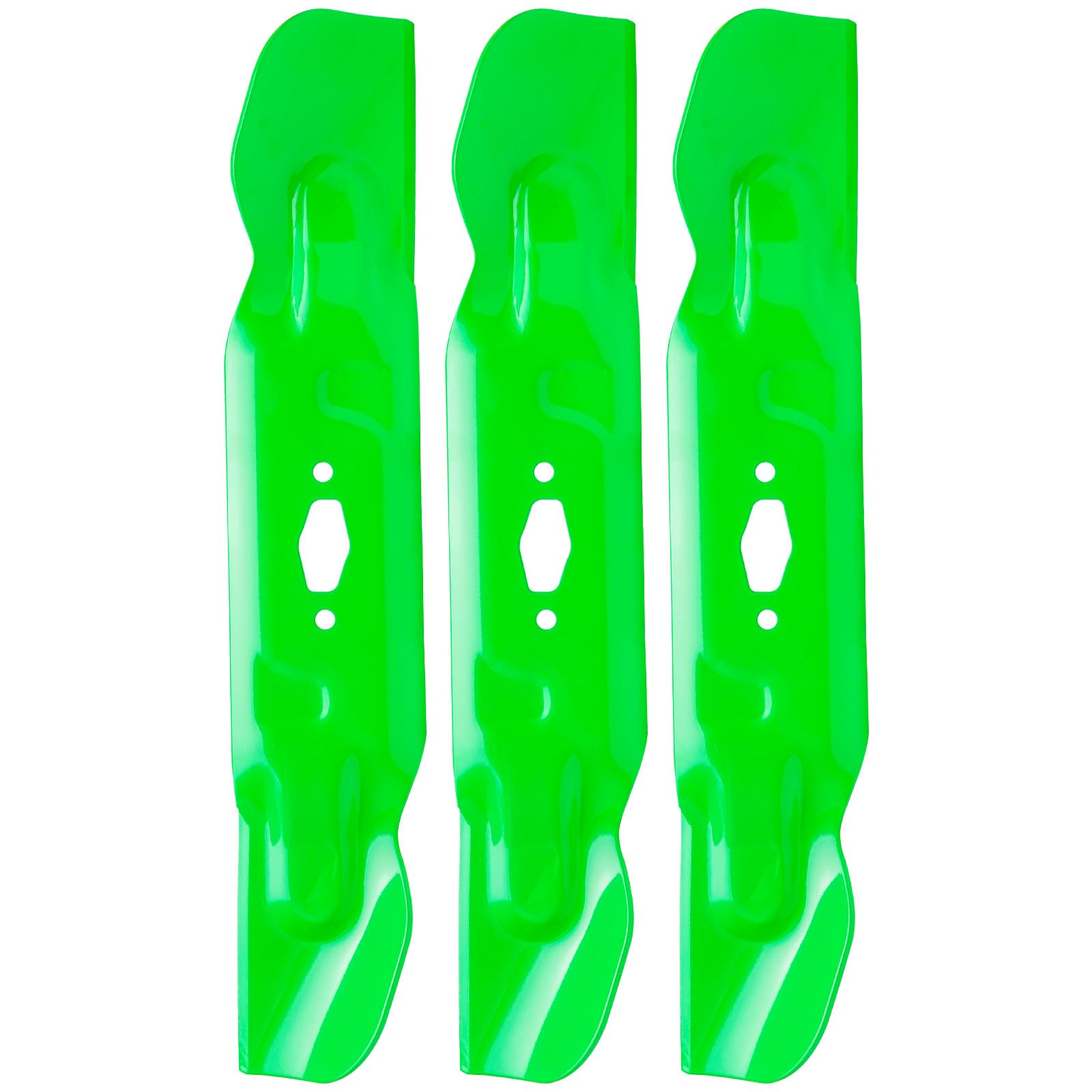 Paquete de 3 cuchillas de alta elevación para cortacésped OEM 742P05086 742-05086 compatible con Cub Cad et MTD ZT1-54 ZT2-54 XT1-GT54 XT2-ST54 de 54 pulgadas