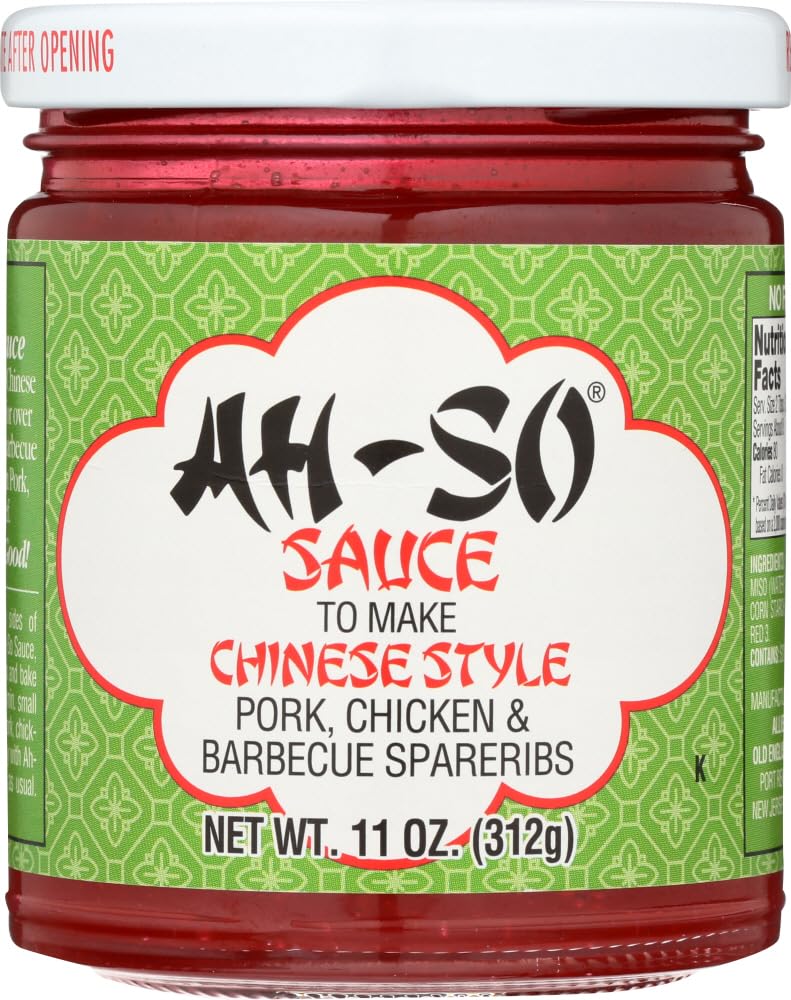 Ah So Chinese Style Pork Chicken and Rib Sauce (11 oz Jars) 2 Pack by Ah So