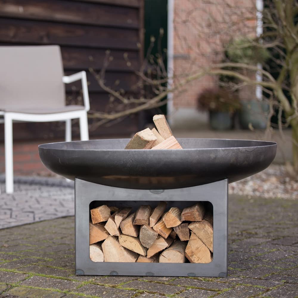 RedFire 81024 Juva braciere in Metallo, Nero, 80 cm