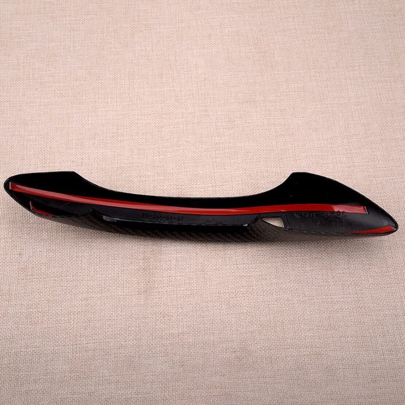 Cache poignée de porte carbone pour masquer rayures Hyundai Sonata 2020 - 5