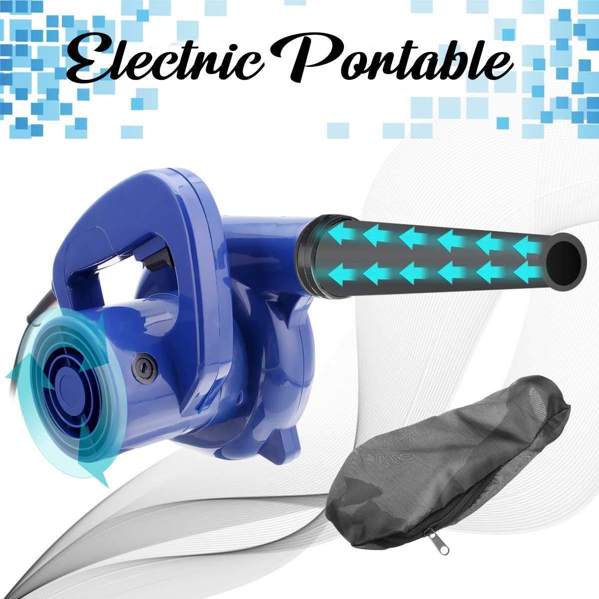 Soffiatore,Aspirafoglie 600W fai da te Vacuum Cleaner Computer Electric Industrial Air Blower Dust Blowing polvere Computer collettore di polveri Air Blower 220V vuoto