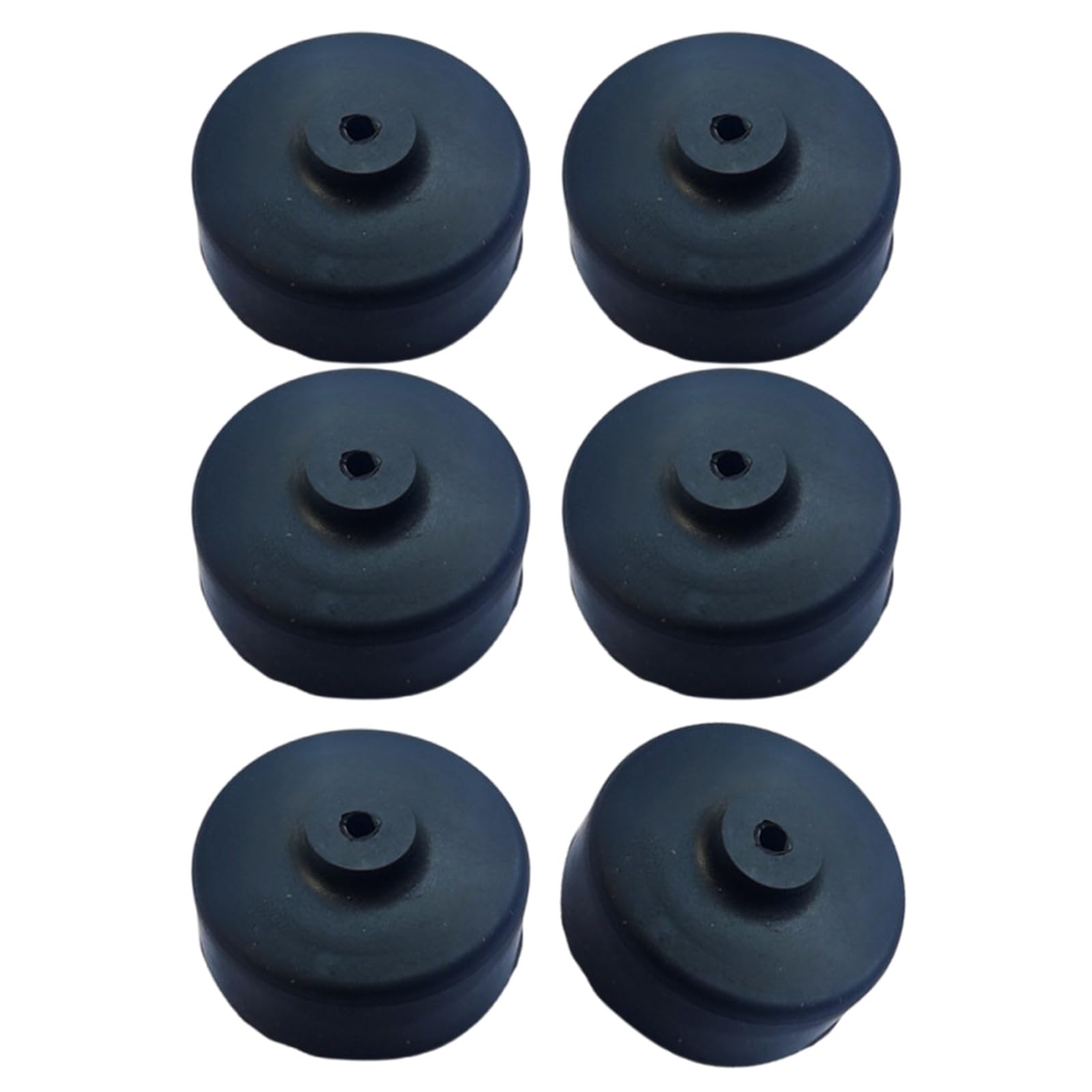 Buxuaaaa EPDM Rubber Aquariums Air Pumps Diaphragm 6Piece Silicone Cup Replacement Part for Fishtanks Oxygen Pumps Accessories Rubber Diaphragm Air Part