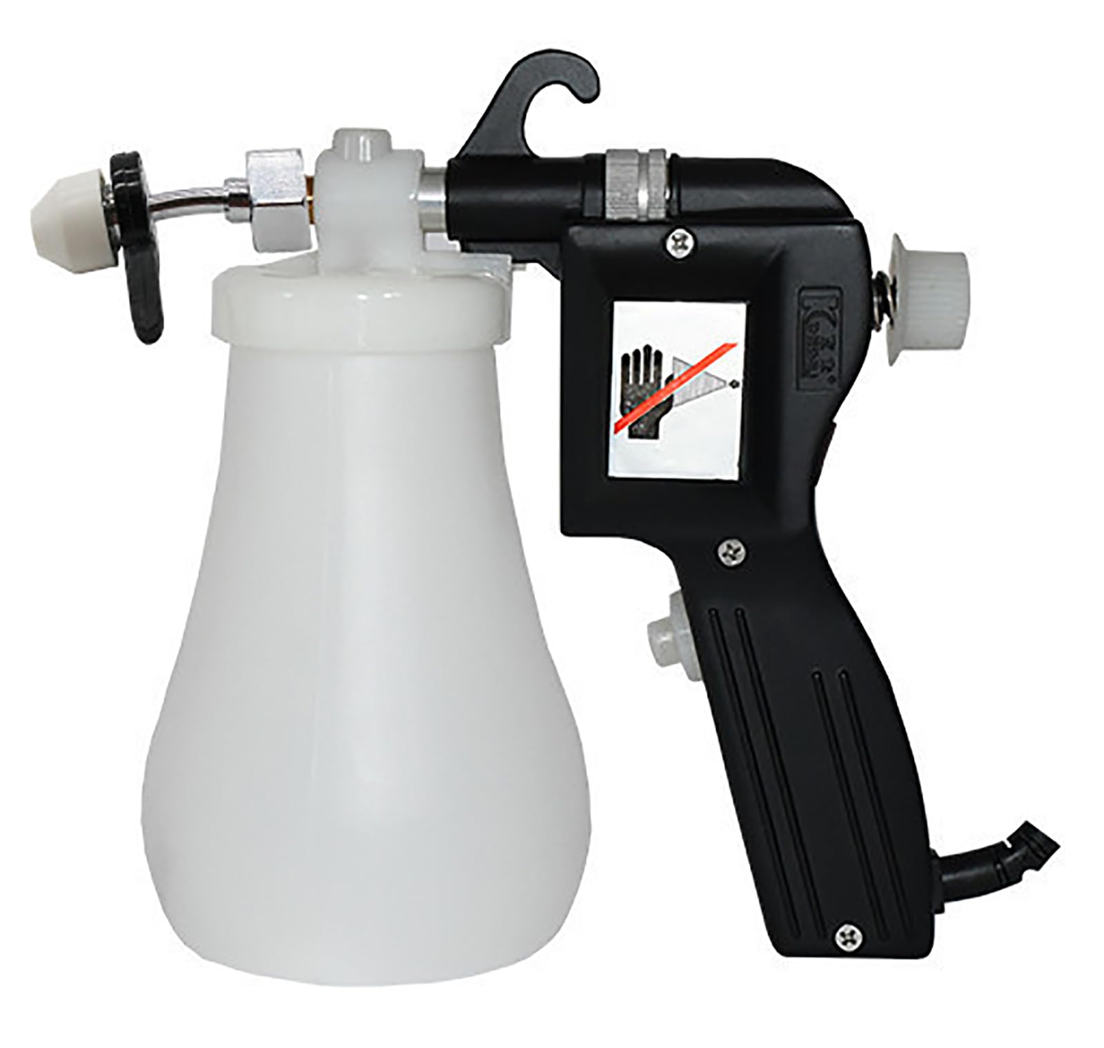 Pistolet pulvérisateur textile 45W à pression réglable et débit 1-2 ml/s