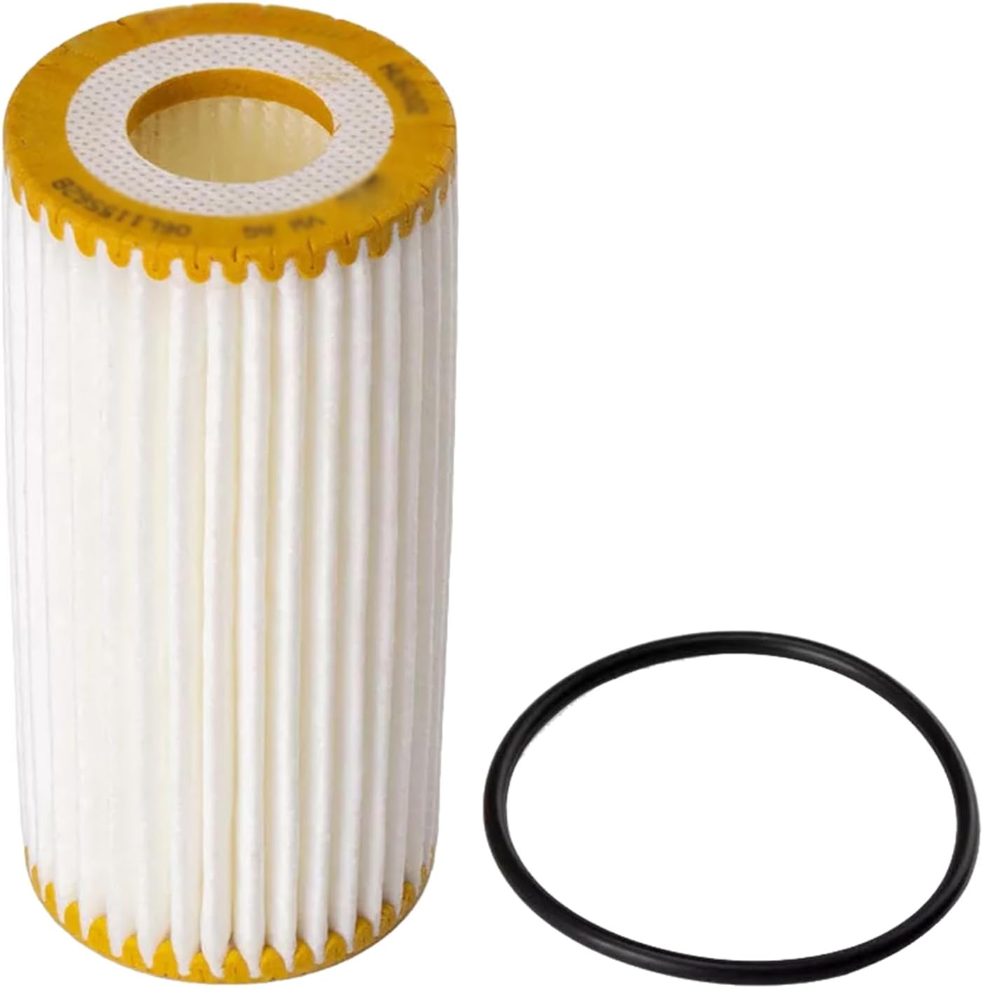HU6013Z Oil Filter Fuel Filter with Gasket Replacement Compatible With Audi Porsche VW 1.8L 2.0L L4 Turbo, Replace # HU6013Z 06L115562B, Set of 12