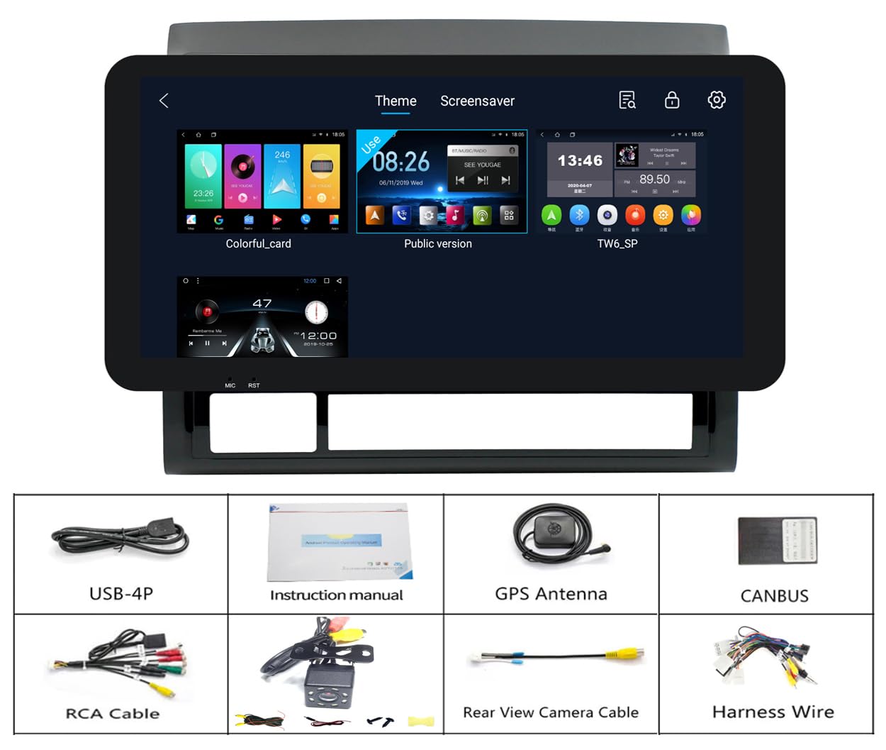 9" Touchscreen Car Stereo For Toyota Tacoma 2005-2015 - Wireless CarPlay & Android Auto With Backup Camera