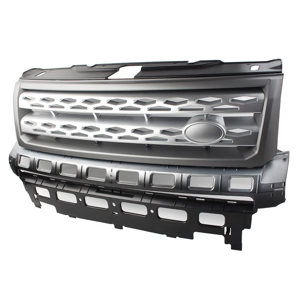 Zestawy pokrowców na siedzenia samochodowe akcesoria samochodowe części ABS przednia kratka zderzaka siatkowy zamiennik do Land For Rover dla Freelander 2 do LR2 do L359 2010-2016