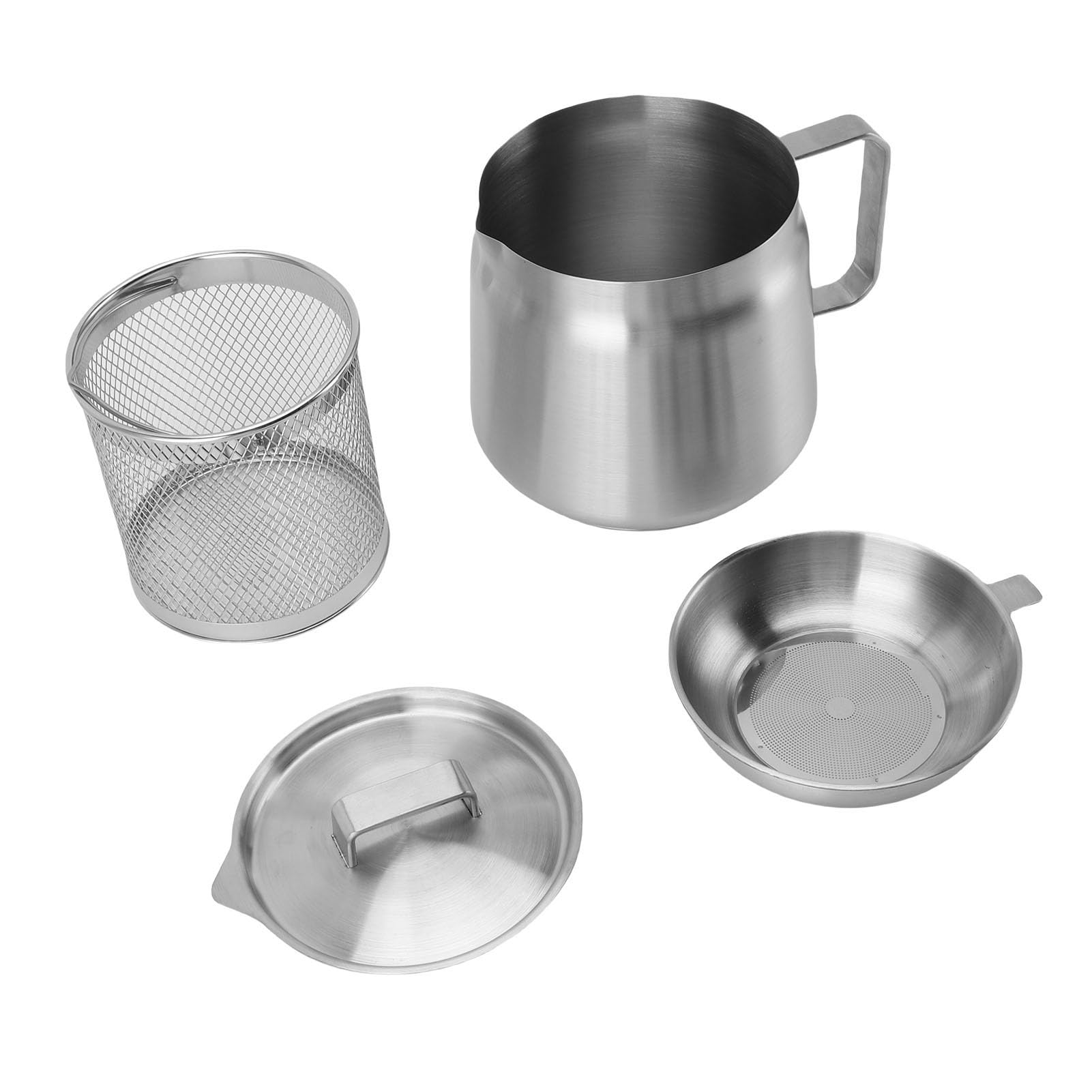 Olla con filtro de aceite para preparar cenas rápidas de tapas y patatas fritas en casa