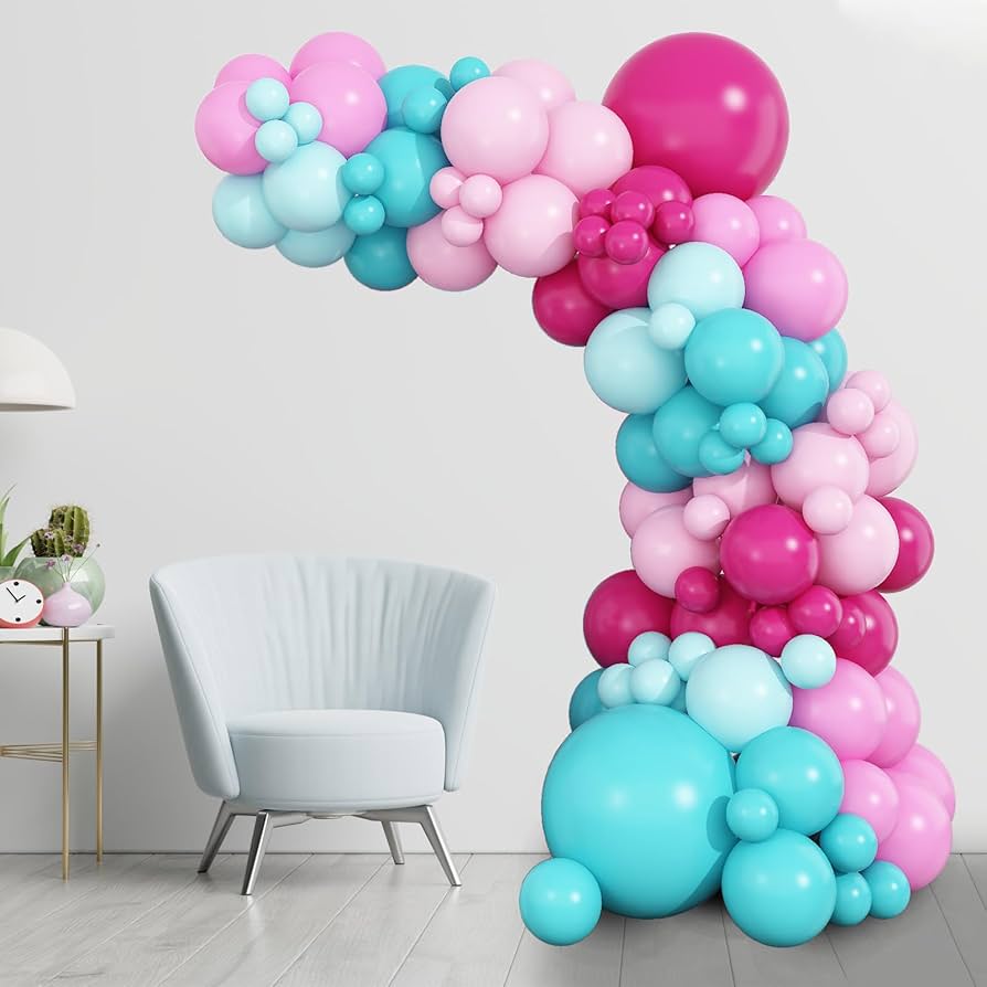 ha ★新品★LE’RURE Gradation baloon hem Amazon.com: Whaline 60Pcs Graduation Party Balloon Set 7