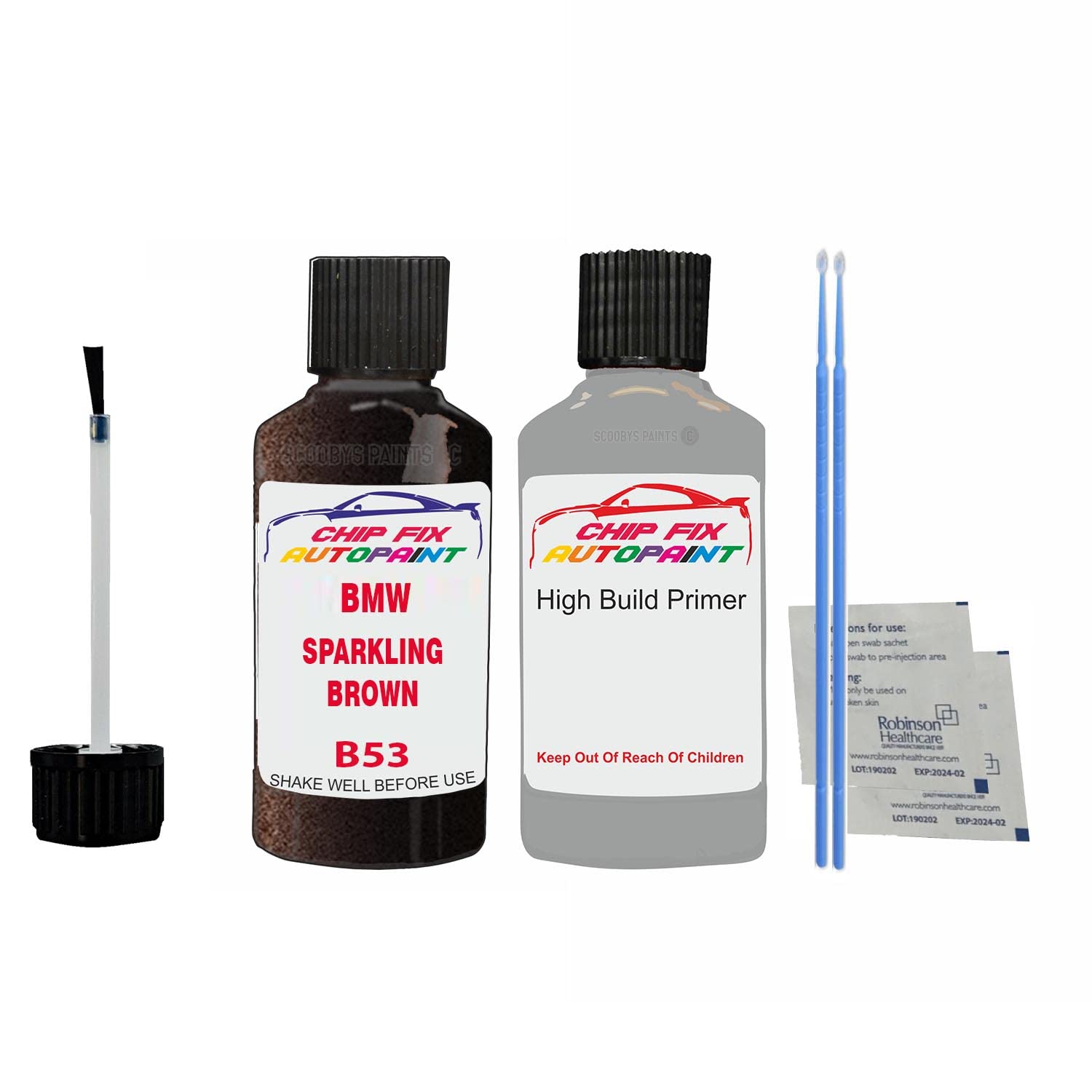 Scoobys Paints Back In The Mix Sparkling Brown B53 Compatible With Bmw 3 Series Car Touch Up Paint 2013-2020