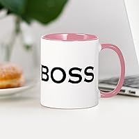 Vista 40 de CafePress Number 1 Boss Mugs 11 oz (325 ml) Ceramic Coffee Mug