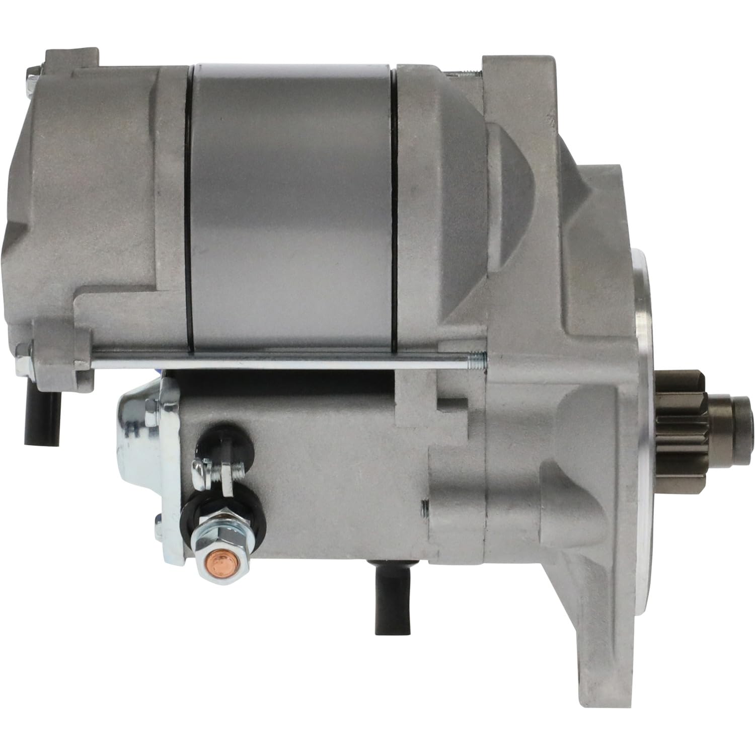 RAREELECTRICAL 12V Starter Motor Compatible with 1993-2000 Mf-1205 Mf-1220 Mf-1230 Mf-1235 Farm Tractor Isuzu 3Ld1 Diesel Iseki 6281-100-002-1B 228000-1980