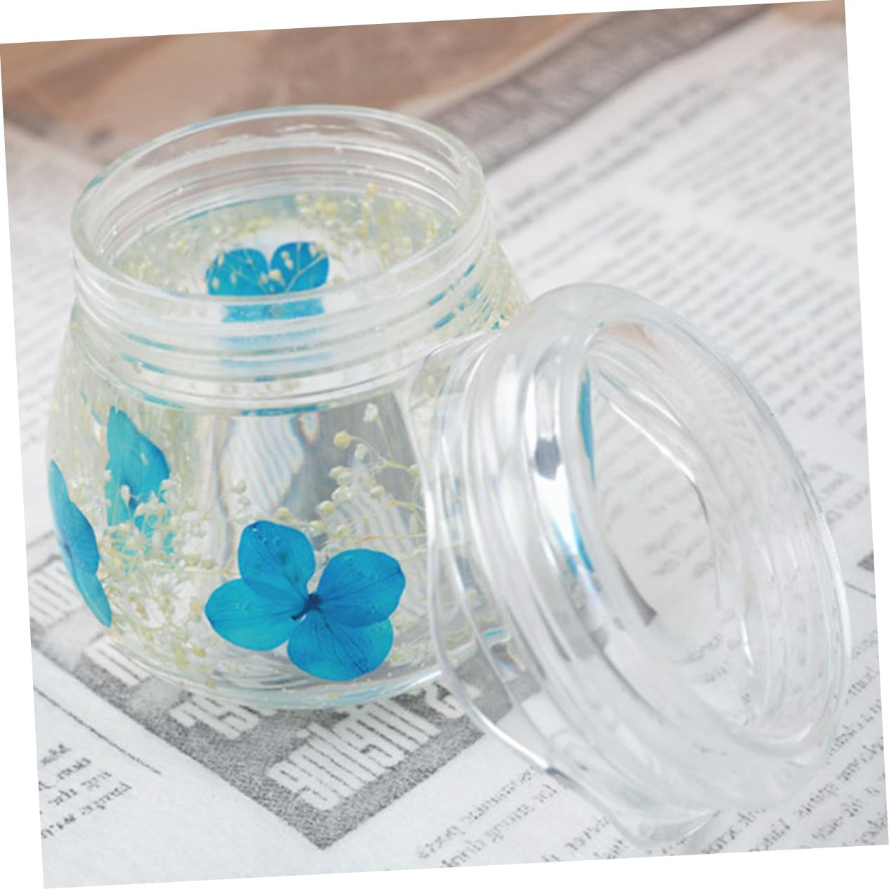 Housoutil 6 Ensembles Moule de Rangement Résine Époxy Transparent avec Couvercle Kit de DIY pour Boîte de Stockage et Conteneurs Multifonctions Accessoire de Sculpture