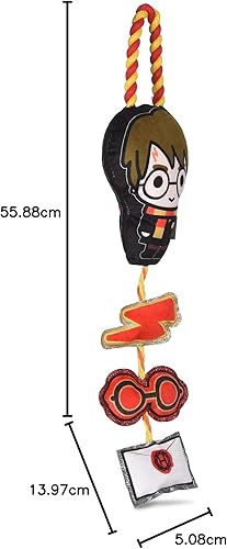 Vista 32 de Harry Potter Bertie Botts - Juguete para mascotas de Bertie Botts Jelly Bean Burrow de 10 pulgadas Juguete para perros Bertie Botts Jelly Beans