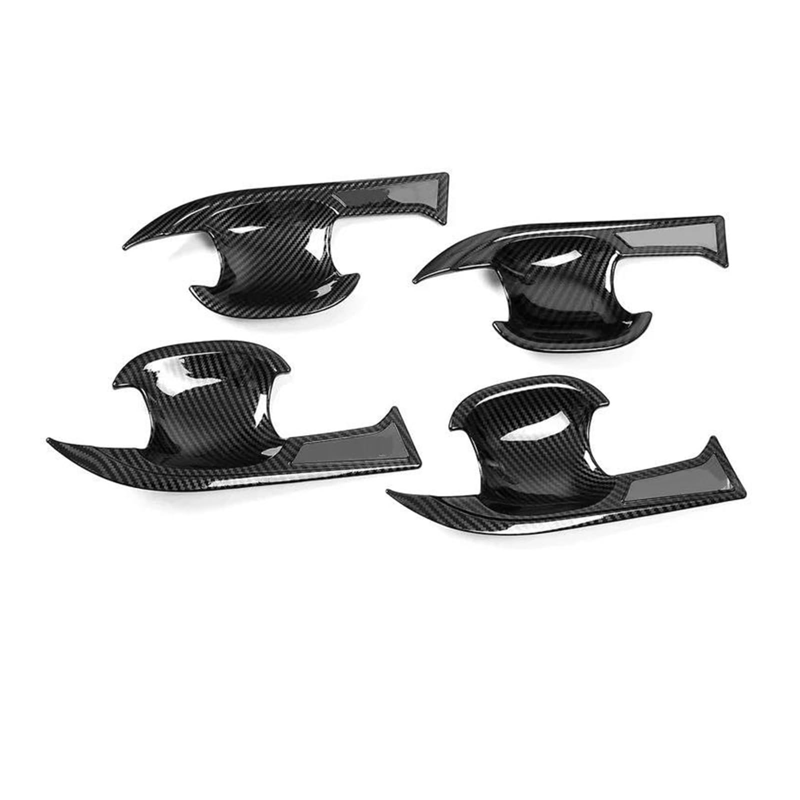 MTVTFECEWG Car Exterior Door Handle Bowl Cover Trim Stickers for Toyota for RAV4 2020 2021 (Door Wrist 4PCS)
