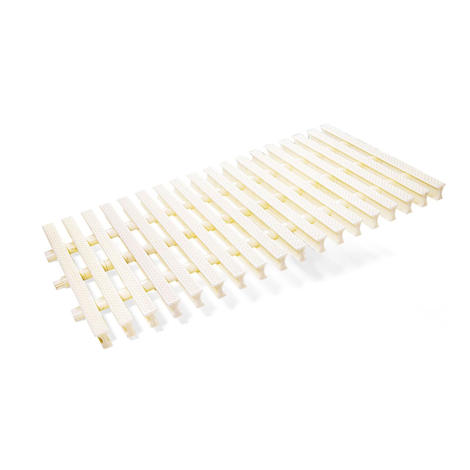 Generico Griglia di Scarico per Piscina, Set da 15 Pezzi in ABS Antiscivolo, Portata 250 kg, Design componibile per terrazze, patii e vialetti - 18 cm ciascuno