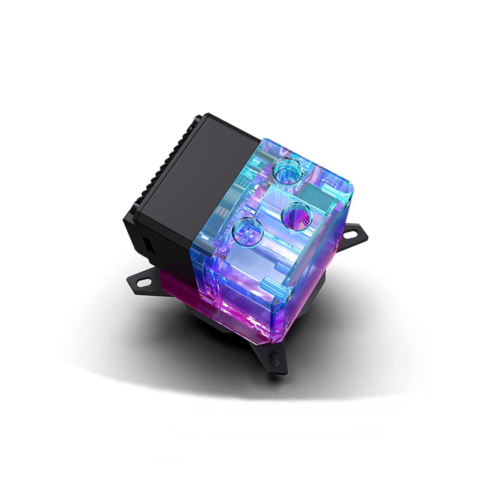 Bykski CPU Waterblock Water Cooling PWM Pump Reservoir All-in-one Combo for Intel AMD ITX PC Case Li