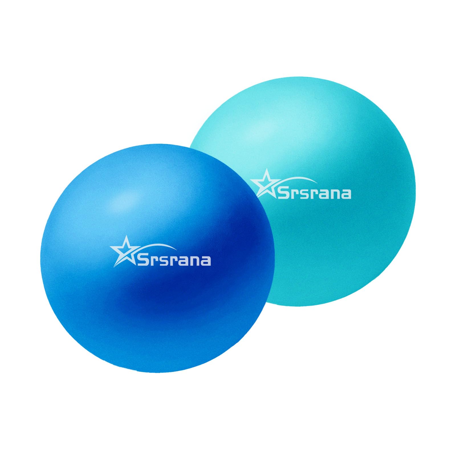 9 Inch Pilates Ball, Mini Exercise Ball for Yoga, Barre &amp; Fitness Training
