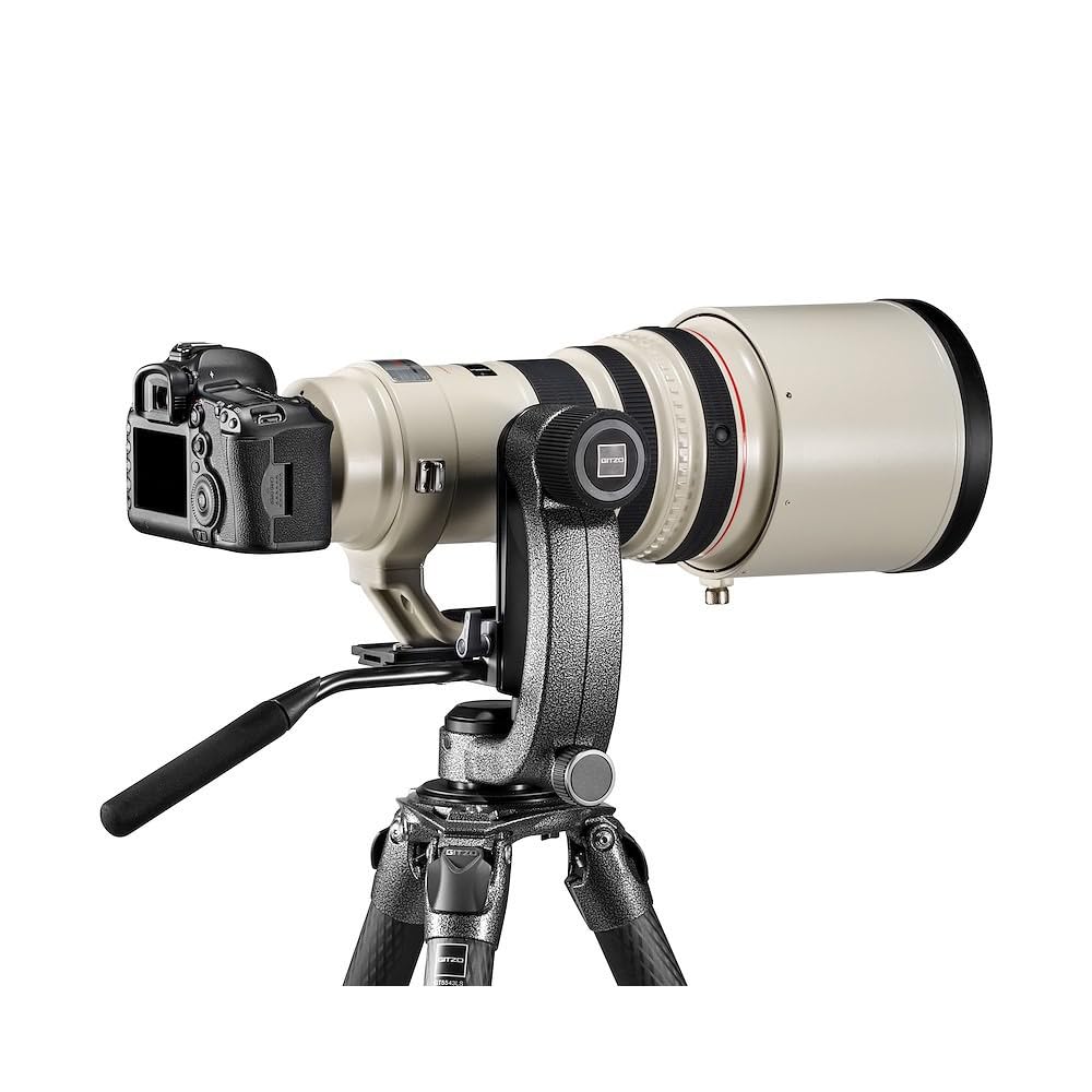 Gitzo, testa di supporto fluida, testa di supporto con cartuccia di fluido, con whip-pan, per il controllo dei movimenti, compatibile con treppiedi Systematic e Mountaineer, per fotografi e video