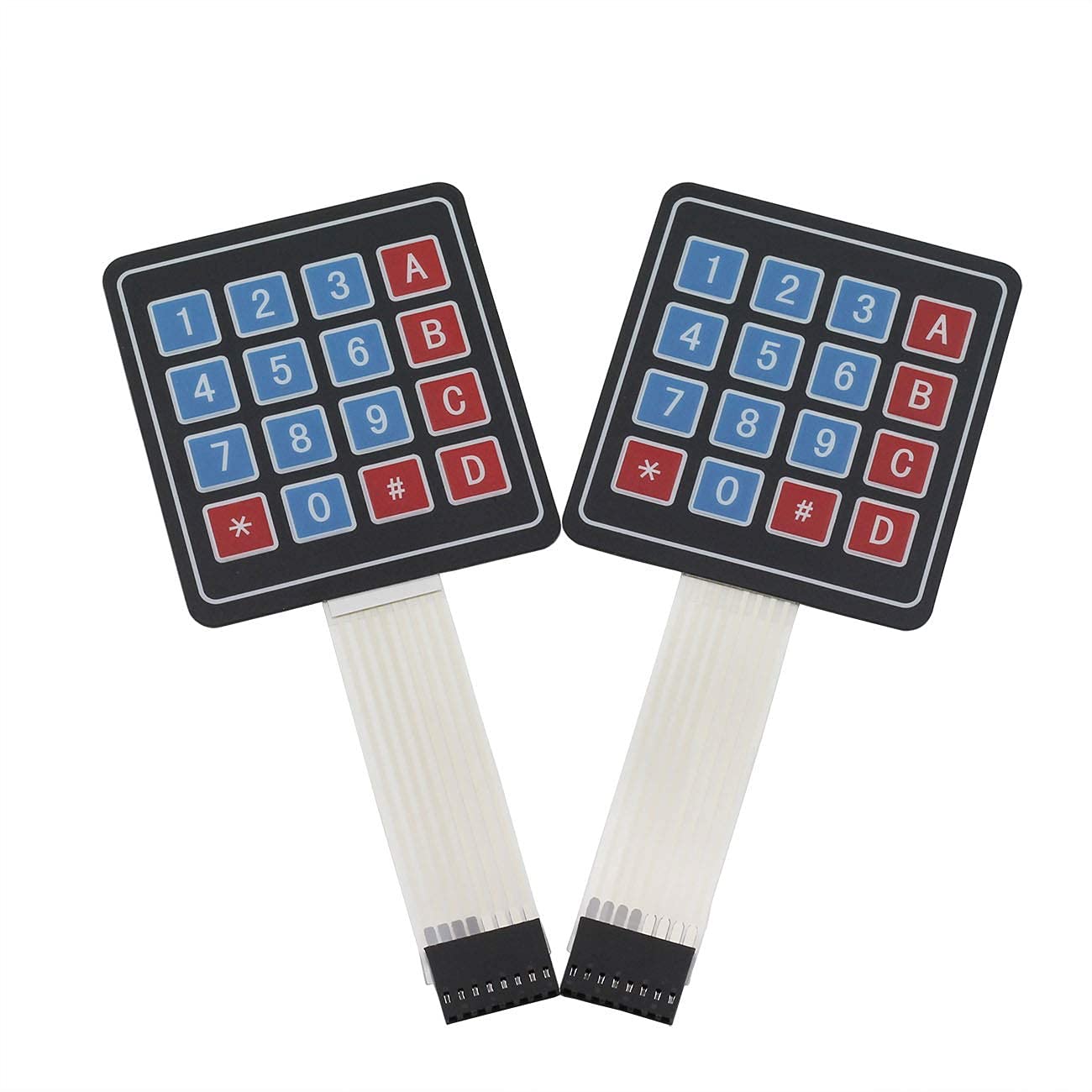 REES52® 2PCS # 16 Key 4 x 4 Membrane Switch Keypad Matrix Array Keyboard compatible with arduino-image-7