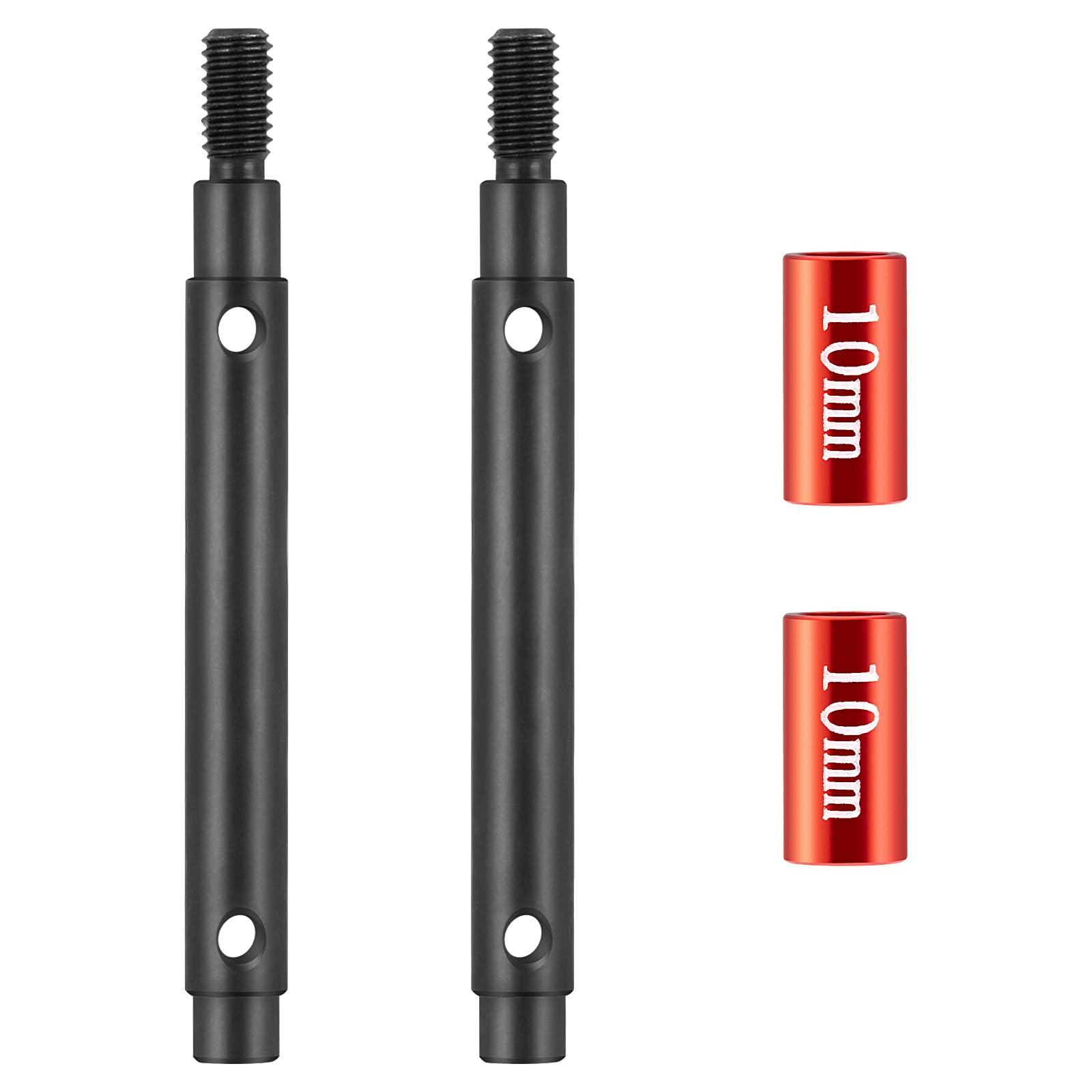 Amazon.com: RCLIONS 1 Set Steel Portal Drive Stub Axles +10mm