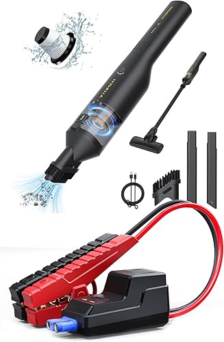 VTOMAN Cable de puente portátil y kit de aspiradora de coche V22