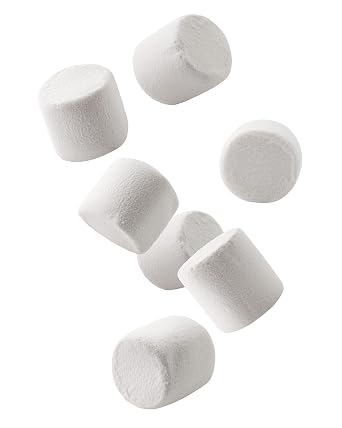Individually Wrapped Marshmallows | 24 x 2 sets 48 units | 1 cylinder shape | Great for gatherings, camping, fire pits, birthday parties, corporate outings | Smores