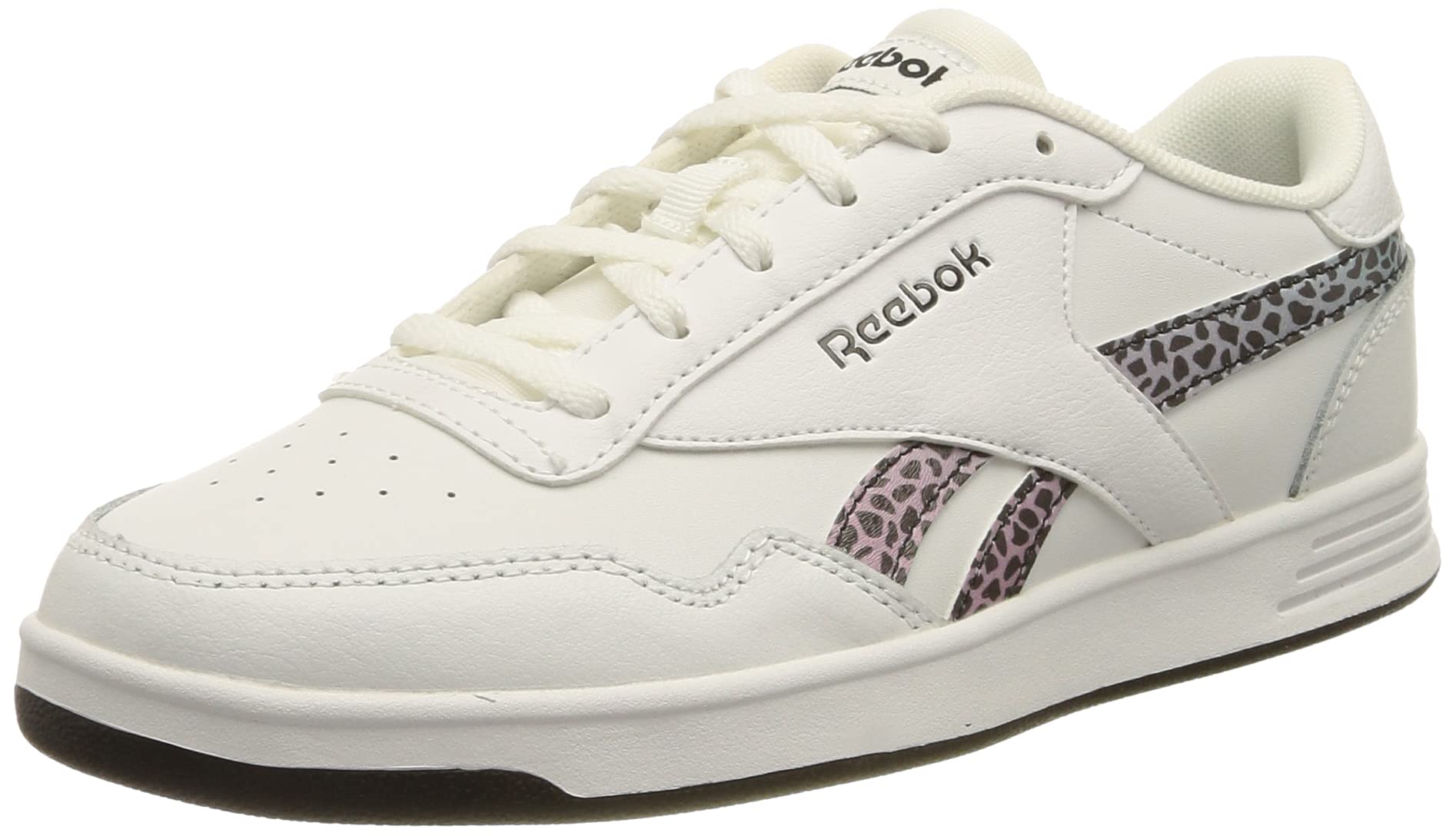 Reebok Men's Royal TECHQUE T Sneakers, White/Silver Met./White, 5 UK