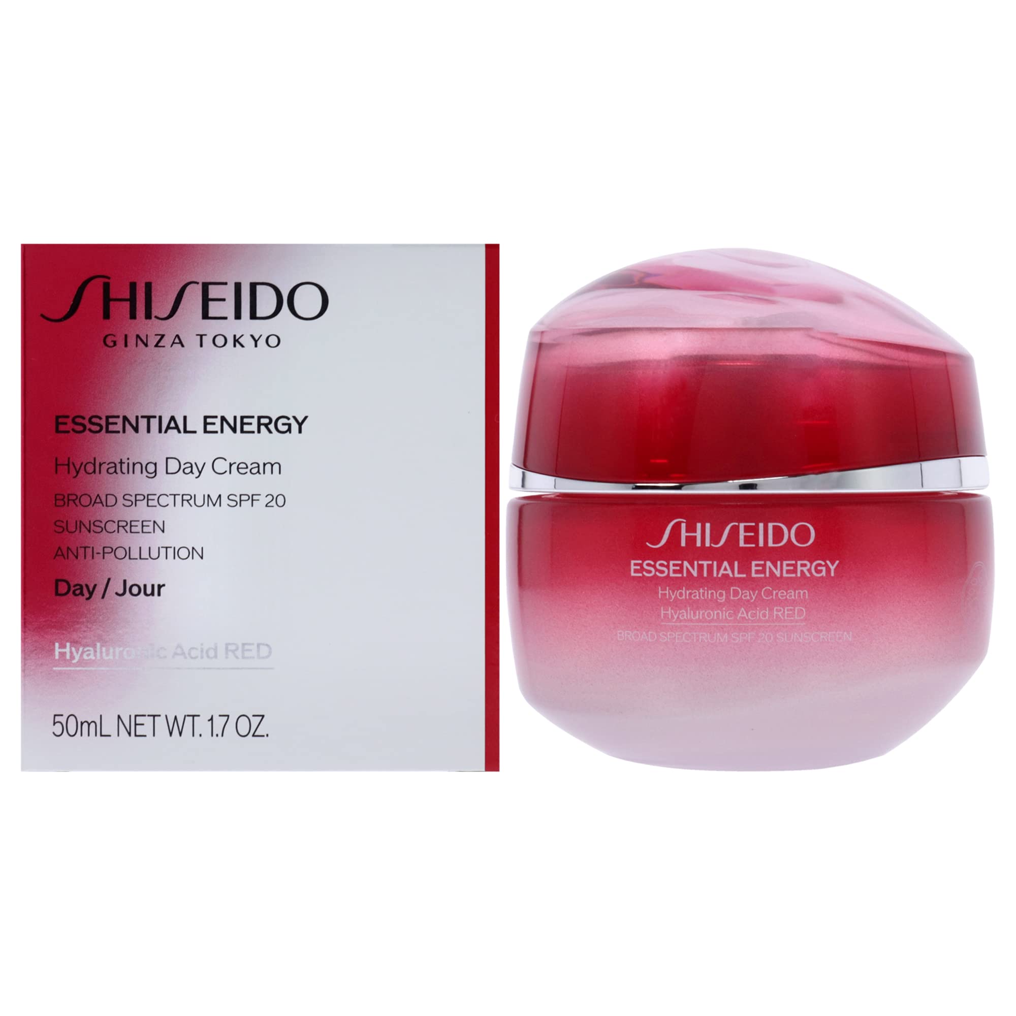 Shiseido Ginza Tokyo Essential Energy Day Cream Spf20, 50 Ml