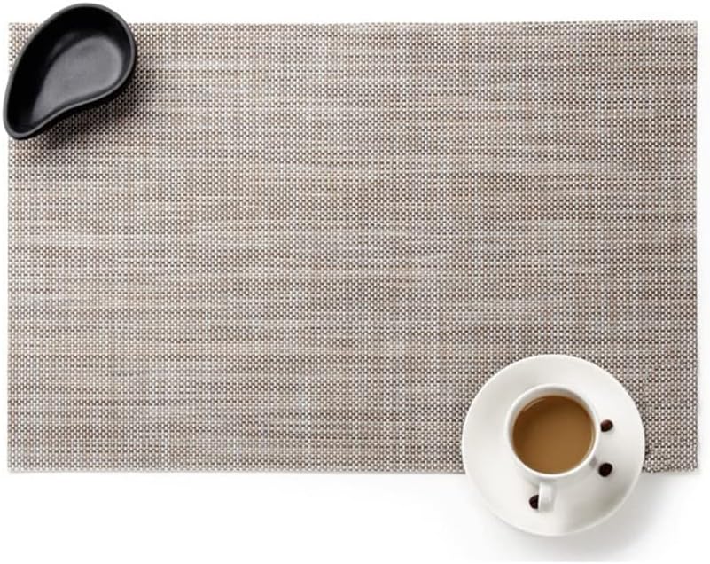 European Placemats PVC Hotel Home Western Food Mat Linen Japanese Insulation Coaster Table Mat(D)