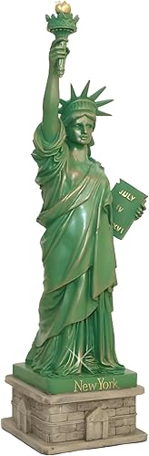 Miniatura 3 de Estatua de la Libertad réplica 6 pulgadas Base corta y tinte cobre, recuerdos de la estatua de la libertad, recuerdos de Nueva York