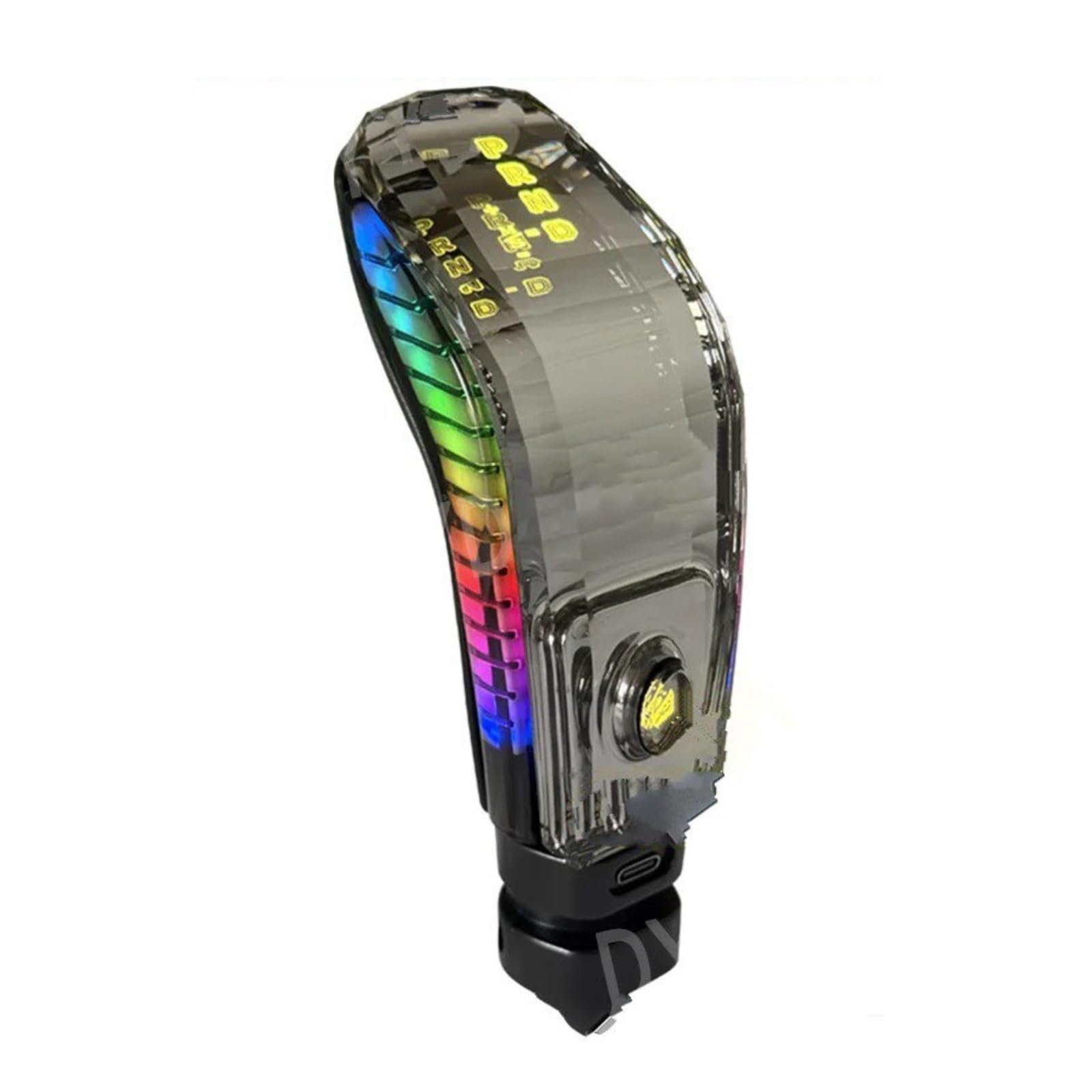 Fhaujng 7 Color- Led Crystal Car Gear Shift Knob For Freelander 2 2007-2015 Gear Stick Shift Knob Head Lever Car Automatic Transmission Gearbox Handle