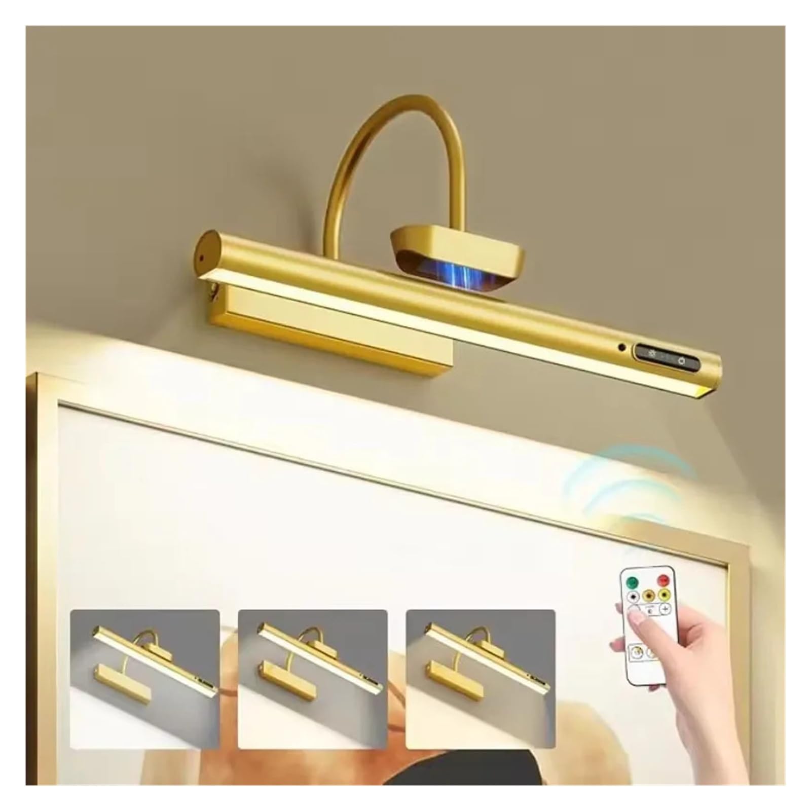 Lámpara de Pared con Luces LED for Cuadros Recargable de 4000 mAH