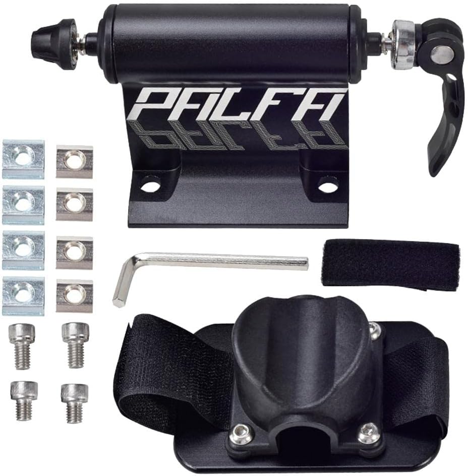 Universal Car Roof Bike Holder Mount | Locking Upright Vehicle Top Carrier Fork Mount | Aluminium Rack for Mountain Road Bike Transport | Securely Locks without Scratching Car - Black