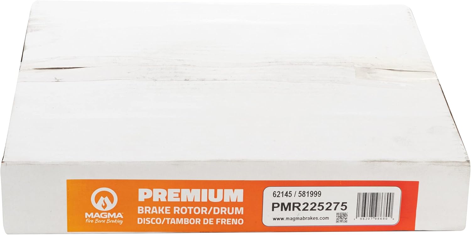 MAGMA Fire Born Braking Premium Disc Brake Rotor PMR225275, Rear