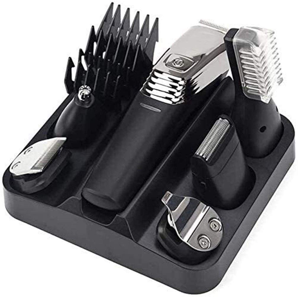 Easy hair clipper Professional Hair Clippers cordless Haircut Hair Trimmer Adult Hair Cutting Machine Styling 6 In 1