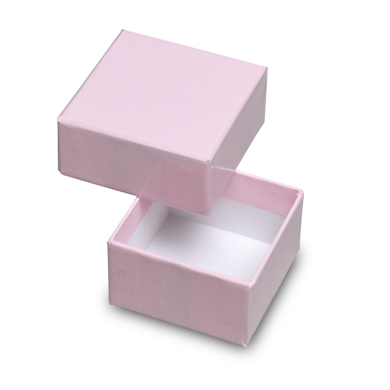 Amazon | 小さいギフトボックス 貼り箱No.01 ピンク （50×50×30） 60個