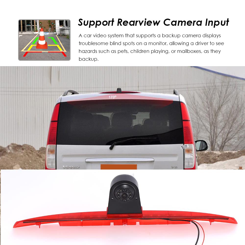 7'' AHD GPS nawigacja satelitarna nawigacja nawigator Canbus Autoradio radio samochodowe bezprzewodowe CarPlay i Android kamera cofania system parkowania kompatybilny z Mercedes Benz Viano Vito W639