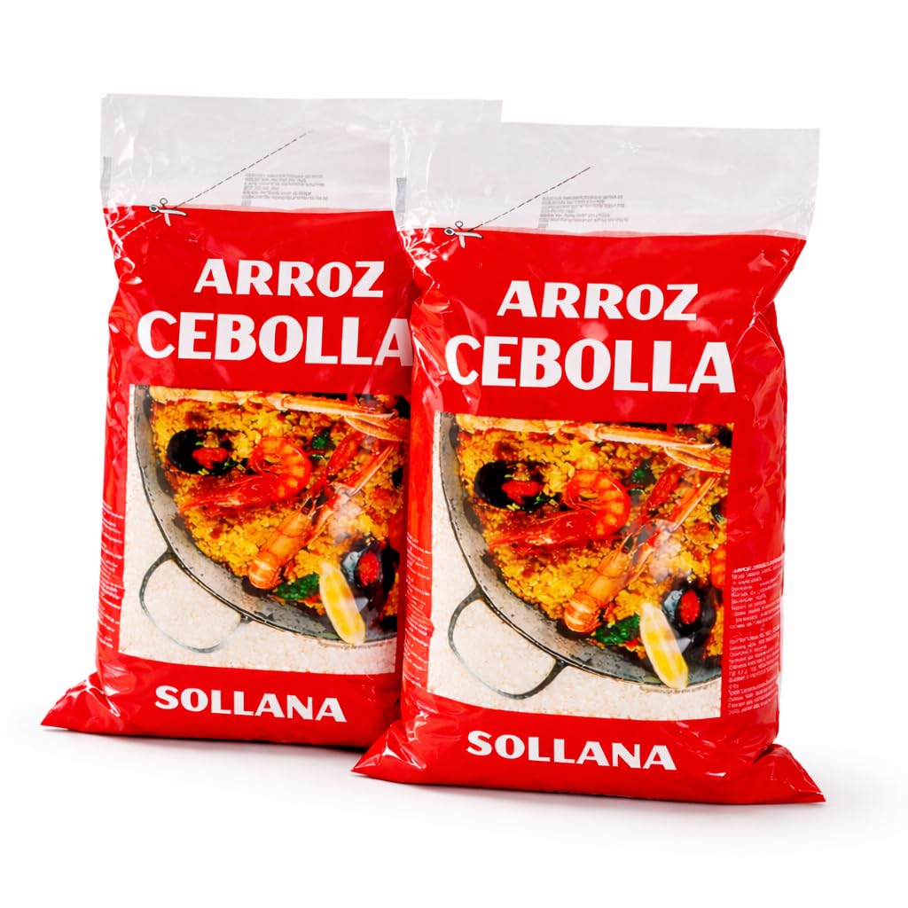 Spanish Paella Rice 2x5kg, Valencia Round Rice, to Make Dishes like Paella, by Arrocerias Antonio Tomas
