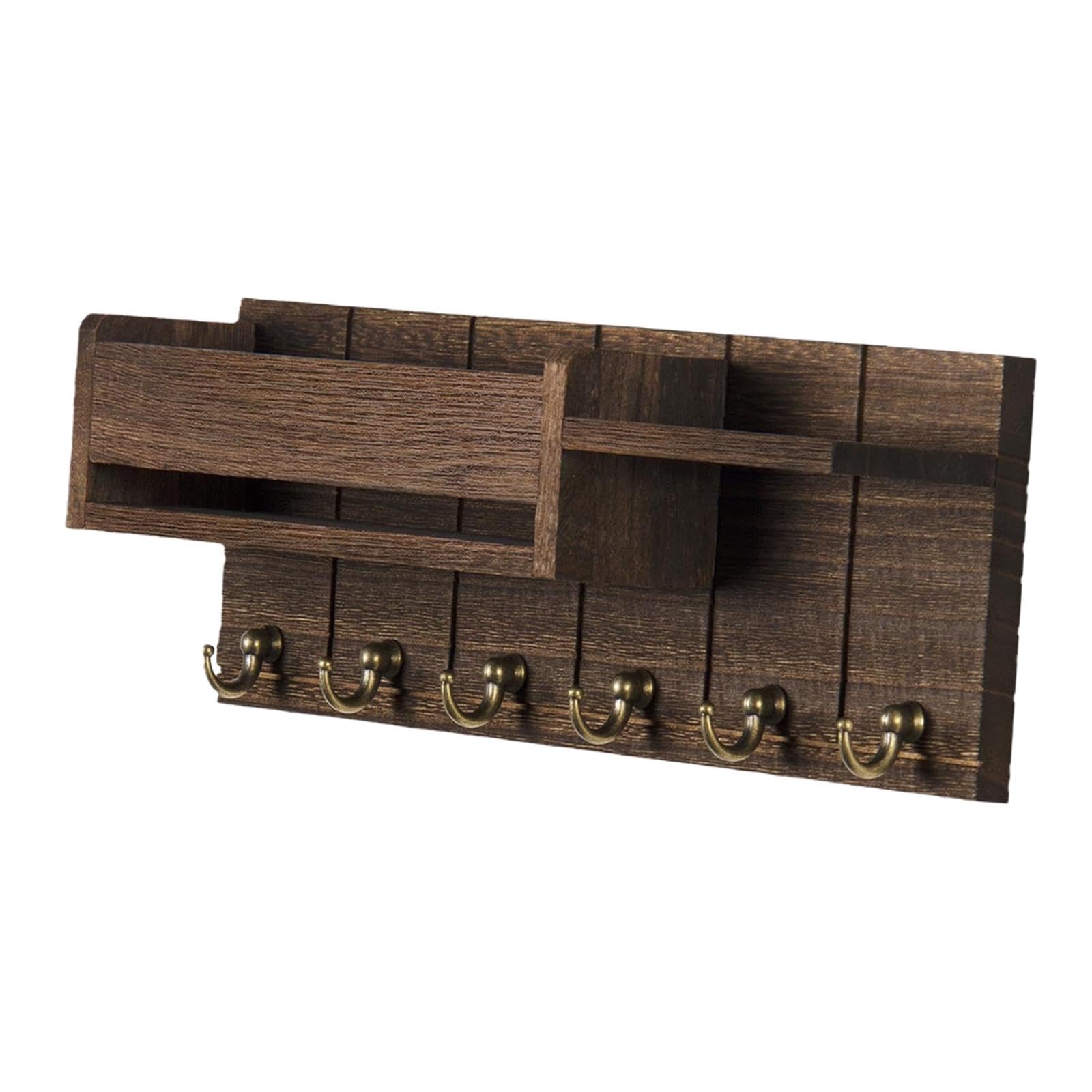 SECRET DESIRE Creations Key Holder Wall Mount Rustic Wall Storage Shelf for Dorm Living Room Kitchen-image-34