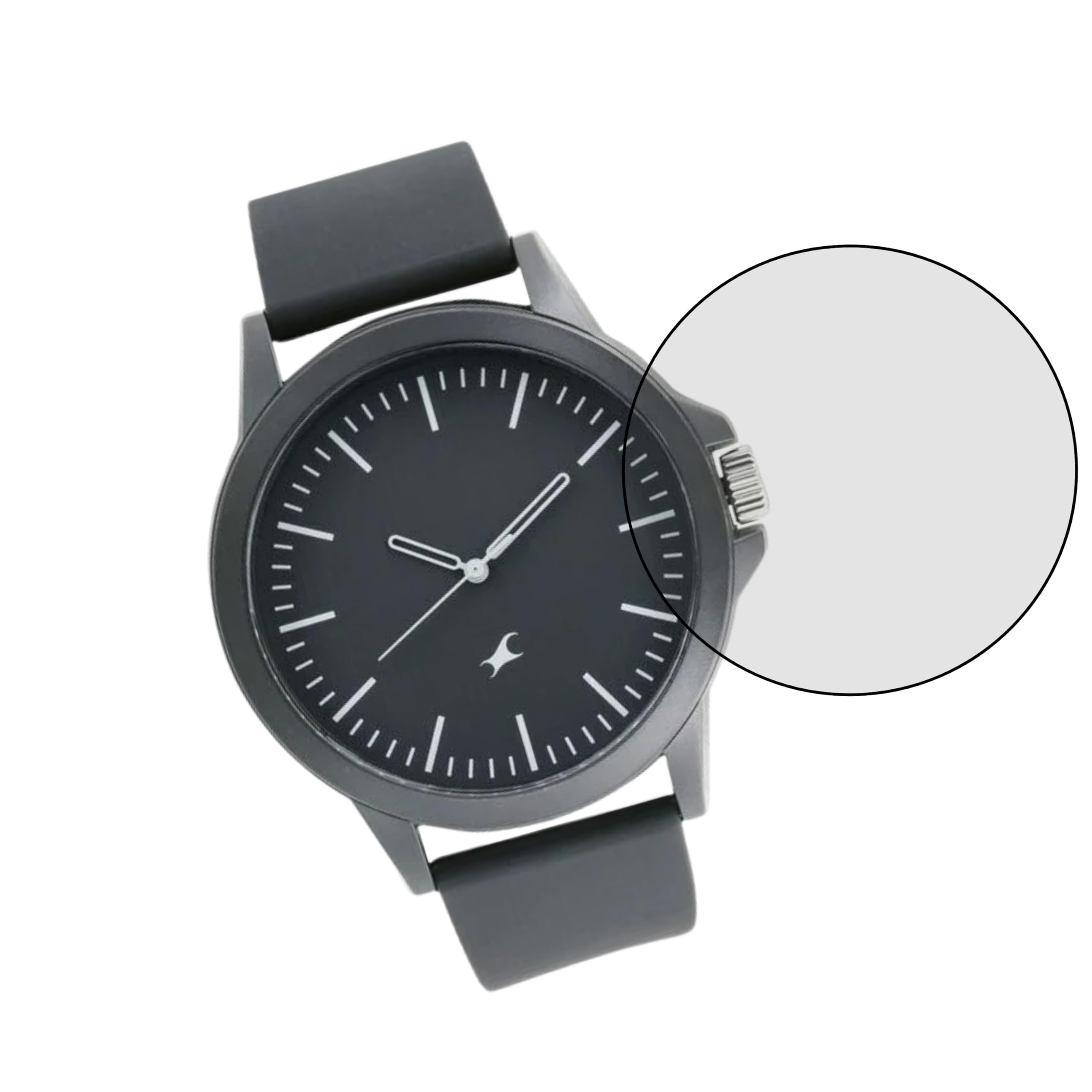 Thermoplastic Polyurethane Screen Guard For - Fastrack Analog Black Dial Unisex Smartwatch (Only Screen Guard) (B0CGK12T8M) Amazon Price History, Amazon Price Tracker