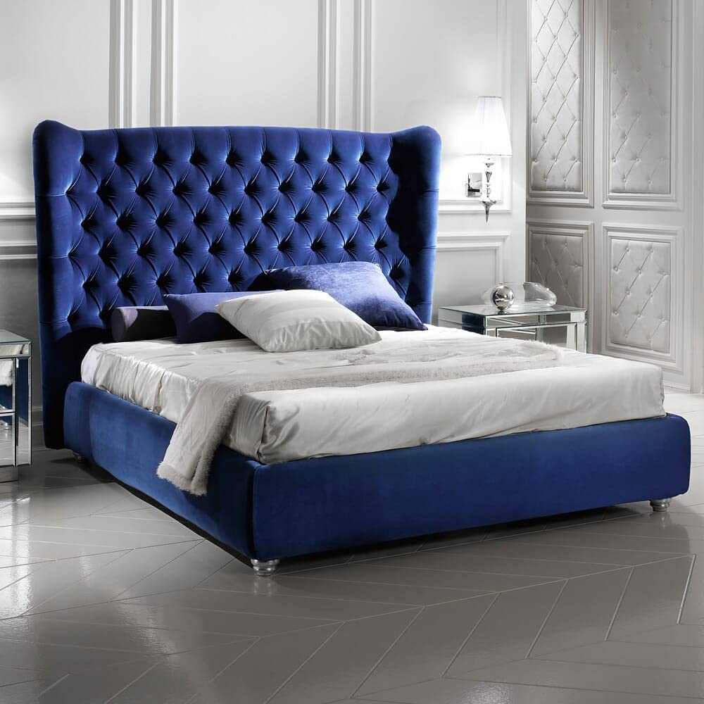EFurniture Mario Upholstred Bed Home Bed Queen Size Bed Bed Room