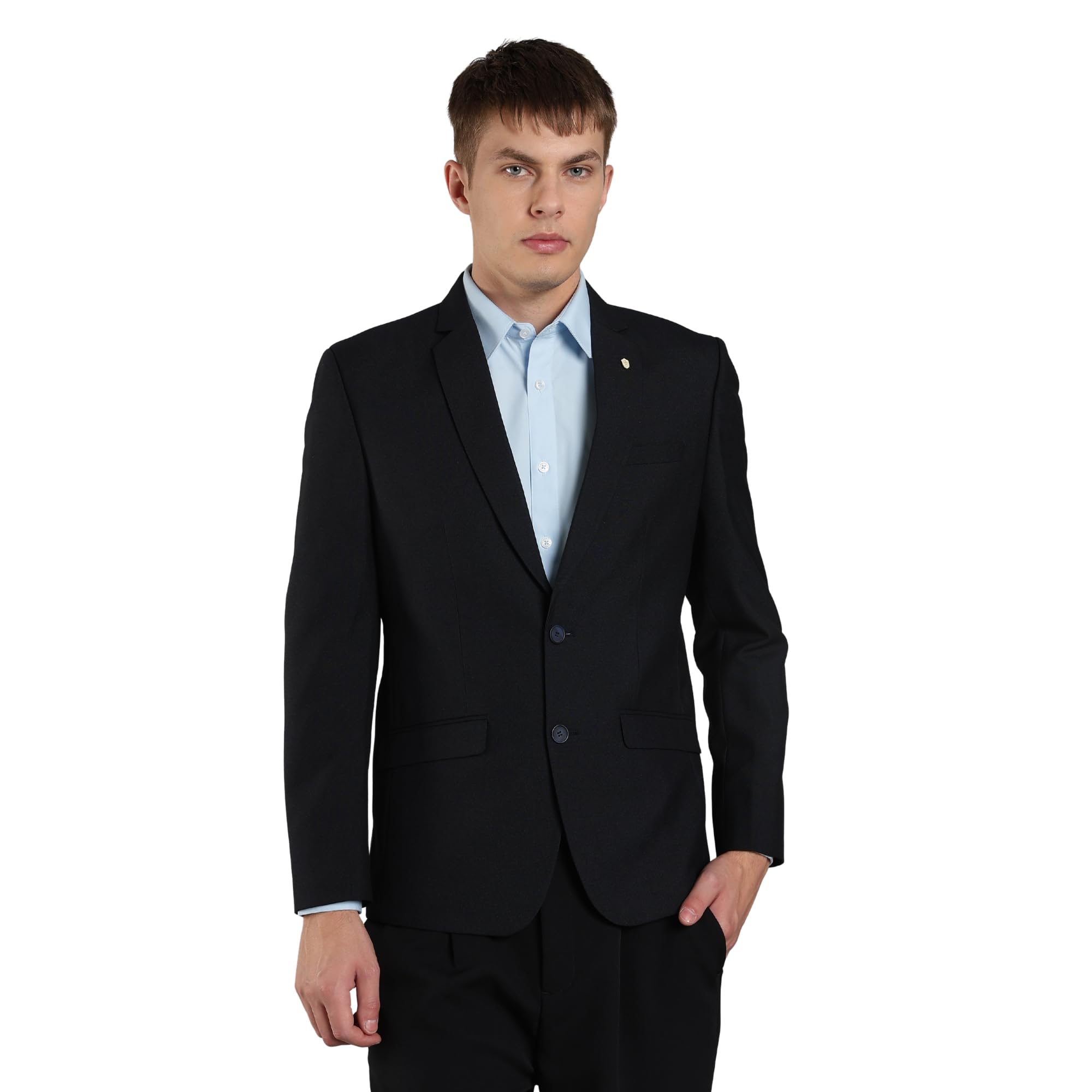 trendz Mafatlal Men's Formal Blazer | Fully Lined Regular Fit Premium Business Suit for Office, Wedding & Formal Wear-picture-49